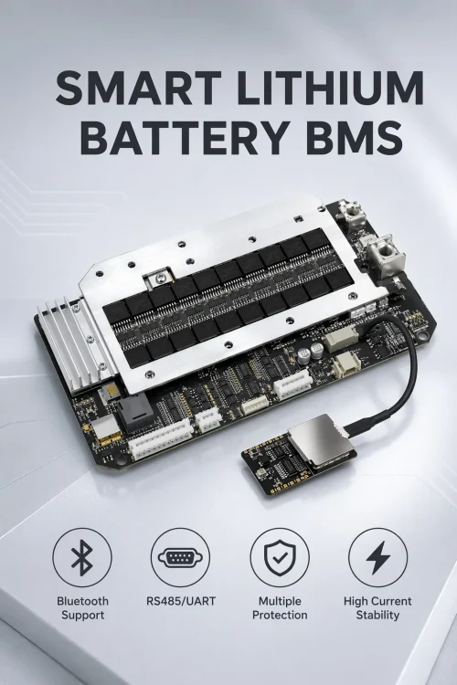 High-Performance Lithium Battery BMS for Mobile Energy Storage | 48V-400V Smart Control with CAN/RS485 Communication